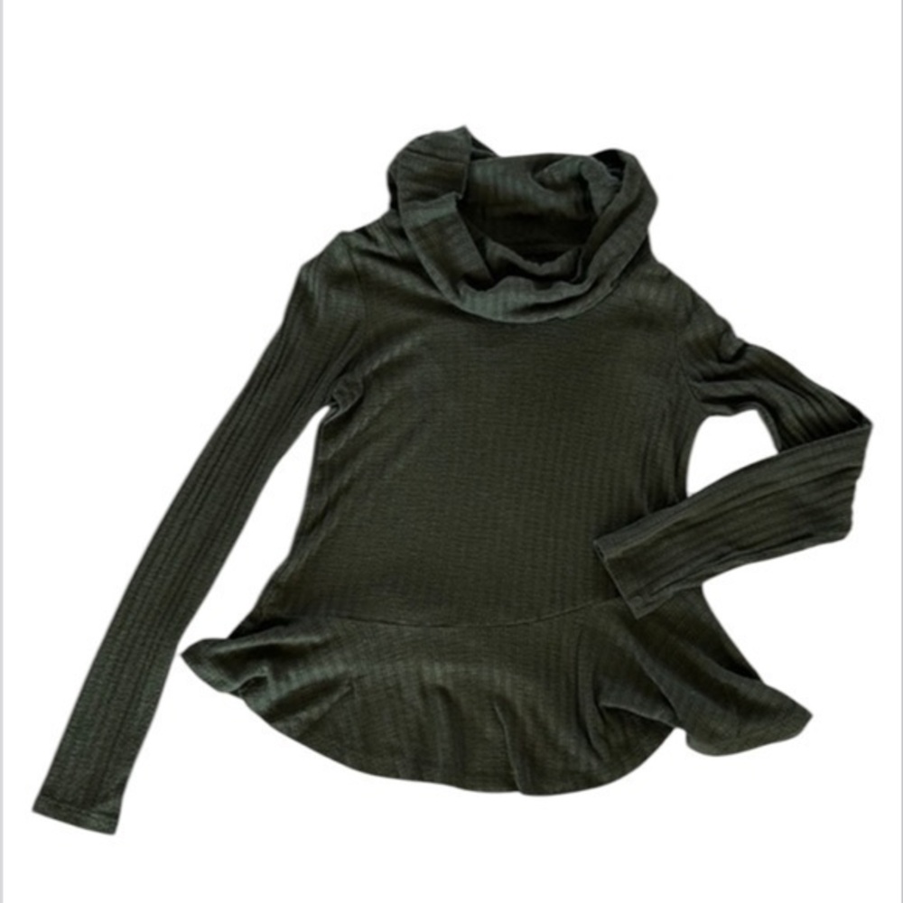 Anthropologie Maeve size XS green shirt